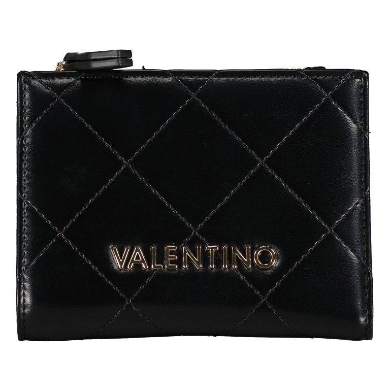 Geldbörse Nur Relove Recycle Nero, Farbe: schwarz, Marke: Valentino Bags, EAN: 8054942524720, Abmessungen in cm: 13x10x2, Bild 1 von 4