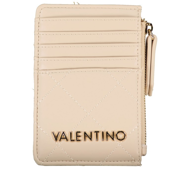 Kartenetui / Geldbörse Nur Ecru, Farbe: beige, Marke: Valentino Bags, EAN: 8054942524829, Abmessungen in cm: 8.2x13x1, Bild 1 von 4