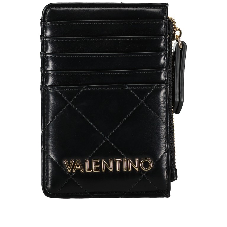 Kartenetui / Geldbörse Nur Nero, Farbe: schwarz, Marke: Valentino Bags, EAN: 8054942524805, Abmessungen in cm: 8.2x13x1, Bild 1 von 4