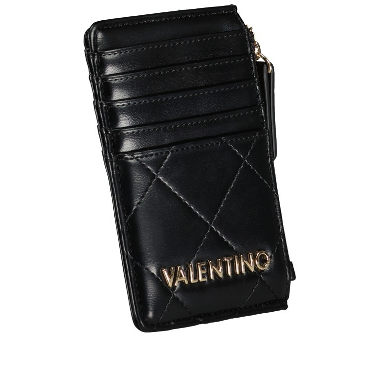 Kartenetui / Geldbörse Nur Nero, Farbe: schwarz, Marke: Valentino Bags, EAN: 8054942524805, Abmessungen in cm: 8.2x13x1, Bild 2 von 4