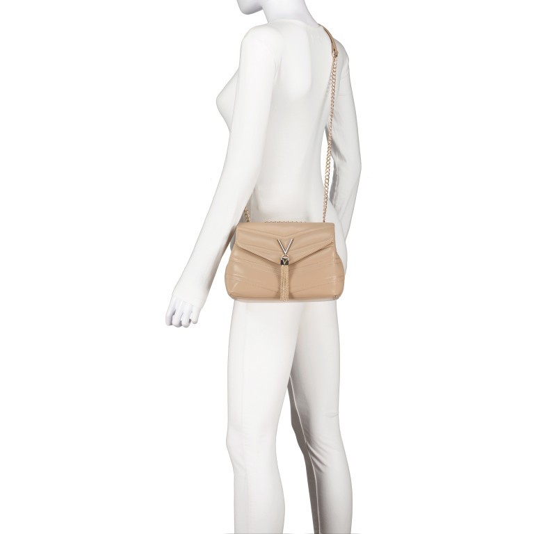 Umhängetasche Privilege Beige, Farbe: beige, Marke: Valentino Bags, EAN: 8054942517913, Abmessungen in cm: 23x17x8.5, Bild 6 von 7