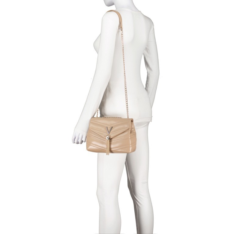 Umhängetasche Privilege Beige, Farbe: beige, Marke: Valentino Bags, EAN: 8054942517913, Abmessungen in cm: 23x17x8.5, Bild 5 von 7