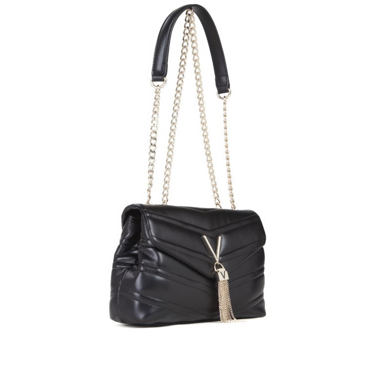 Umhängetasche Privilege Nero, Farbe: schwarz, Marke: Valentino Bags, EAN: 8054942517890, Abmessungen in cm: 23x17x8.5, Bild 2 von 7