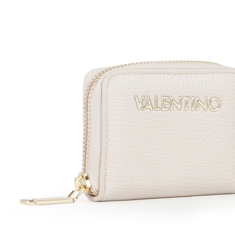 Geldbörse Stereo Relove Recycle Ecru, Farbe: beige, Marke: Valentino Bags, EAN: 8054942525703, Abmessungen in cm: 10x7.5x2, Bild 5 von 5