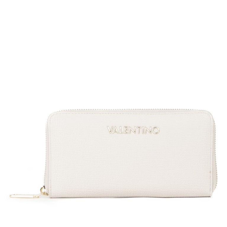Geldbörse Stereo Relove Recycle Ecru, Farbe: beige, Marke: Valentino Bags, EAN: 8054942525765, Abmessungen in cm: 19x10x2.5, Bild 1 von 5