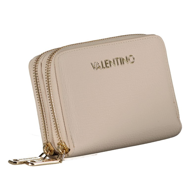 Geldbörse Stereo Relove Recycle Ecru, Farbe: beige, Marke: Valentino Bags, EAN: 8054942525826, Abmessungen in cm: 15x10x4.5, Bild 2 von 4