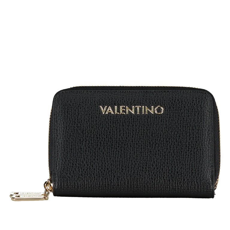 Geldbörse Stereo Relove Recycle Nero, Farbe: schwarz, Marke: Valentino Bags, EAN: 8054942525796, Abmessungen in cm: 15x10x4.5, Bild 1 von 4