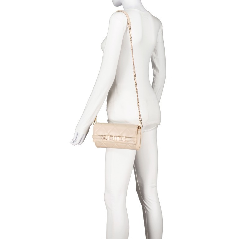 Umhängetasche Special Life Ecru, Farbe: beige, Marke: Valentino Bags, EAN: 8054942540737, Abmessungen in cm: 24x12x5, Bild 4 von 6