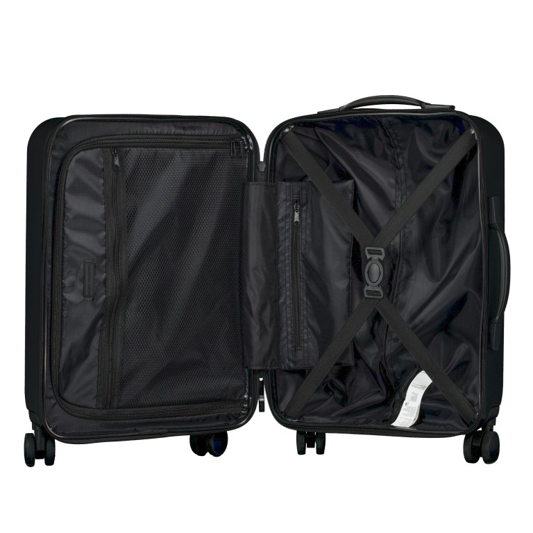 Koffer Lexplor 55 cm Nero, Farbe: schwarz, Marke: Valentino Bags, EAN: 8054942072290, Abmessungen in cm: 40x55x25, Bild 5 von 7