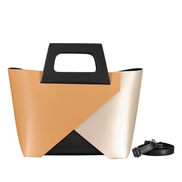 Handtasche Bag in Bag Schwarz, Farbe: schwarz, Marke: Hausfelder Manufaktur, EAN: 4065646021389, Abmessungen in cm: 29x25.5x13.5, Bild 1 von 10