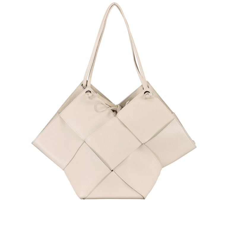 Tasche mit Wendefunktion Beige, Farbe: beige, Marke: Hausfelder Manufaktur, EAN: 4065646021419, Abmessungen in cm: 49x34x17, Bild 1 von 7