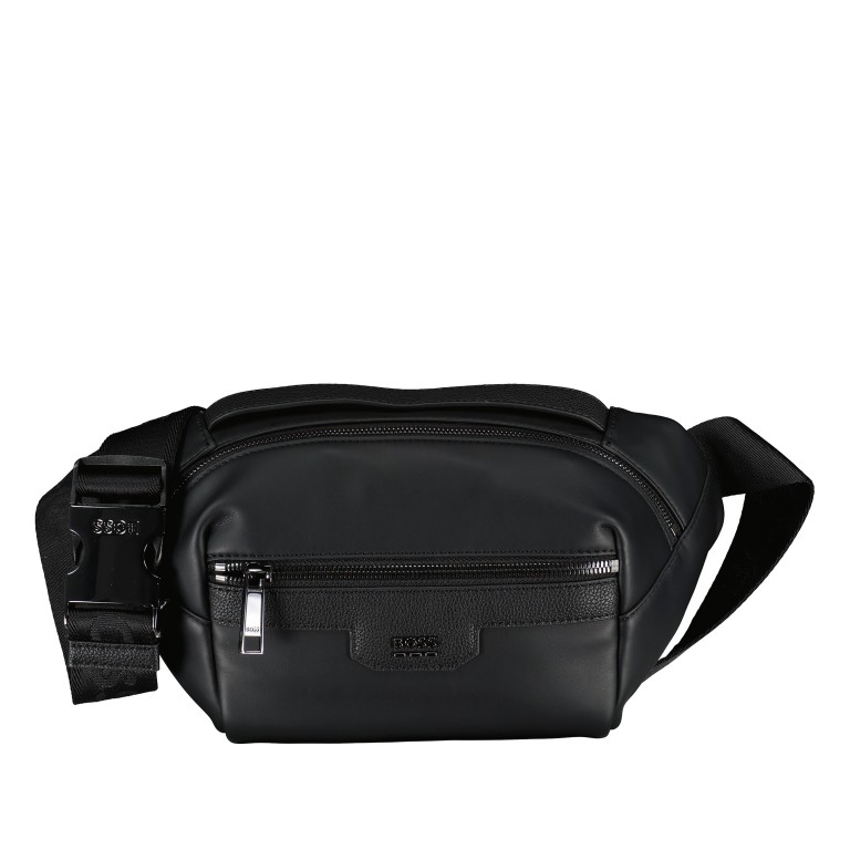 Gürteltasche Jareth Bumbag Black, Farbe: schwarz, Marke: BOSS, EAN: 4063542969477, Abmessungen in cm: 29x15x5, Bild 1 von 6