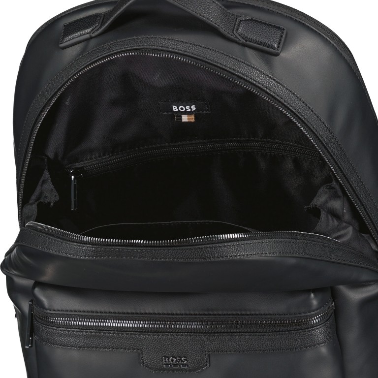 Rucksack Jareth Black, Farbe: schwarz, Marke: BOSS, EAN: 4063542969453, Abmessungen in cm: 30x42x20, Bild 6 von 6