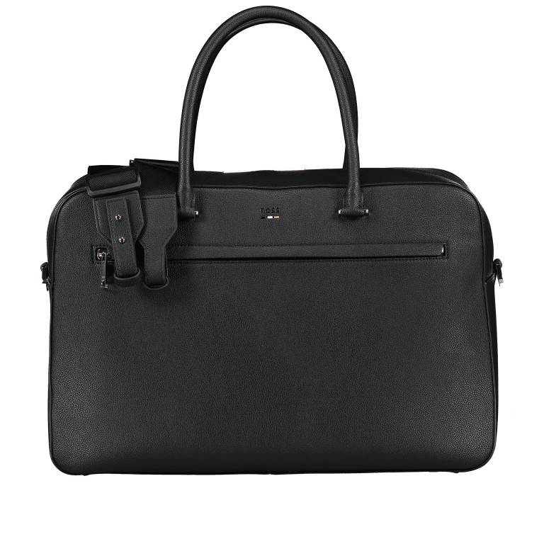 Reisetasche Ray Holdall N. Black, Farbe: schwarz, Marke: Boss, EAN: 4063544801584, Abmessungen in cm: 48.5x32.5x20, Bild 1 von 5