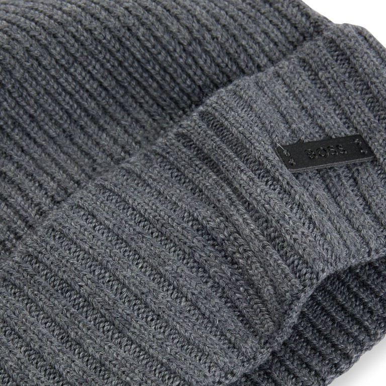 Mütze Fati Medium Grey, Farbe: grau, Marke: Boss, EAN: 4063539912004, Bild 2 von 2