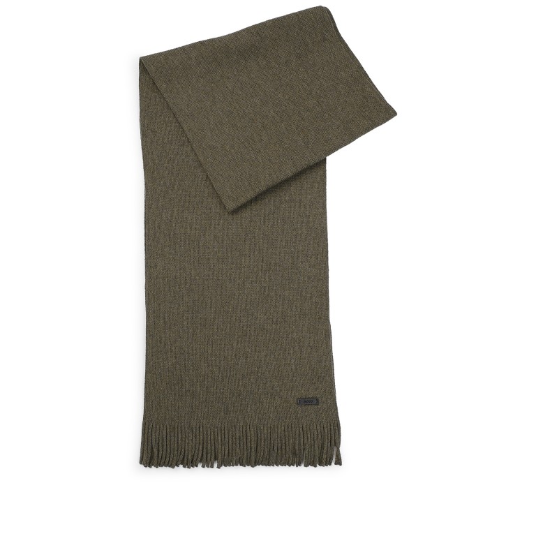 Schal Albas Open Green, Farbe: grün/oliv, Marke: Boss, EAN: 4063538779851, Abmessungen in cm: 24x182x0.2, Bild 1 von 4