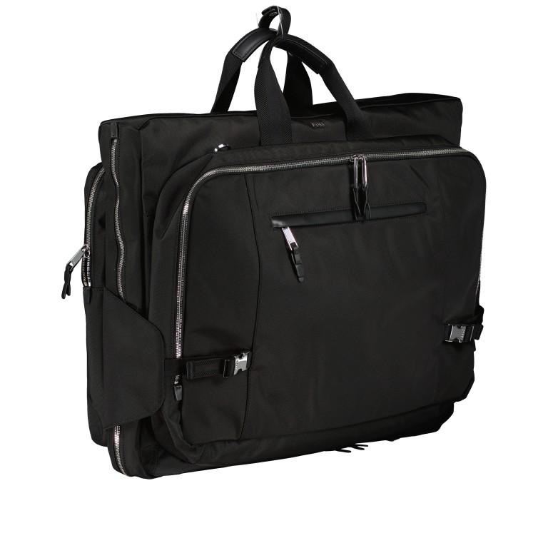 Kleidersack Highway Suit Bag Set 3-teilig Black, Farbe: schwarz, Marke: BOSS, EAN: 4063542969408, Abmessungen in cm: 58.5x44x17, Bild 2 von 7