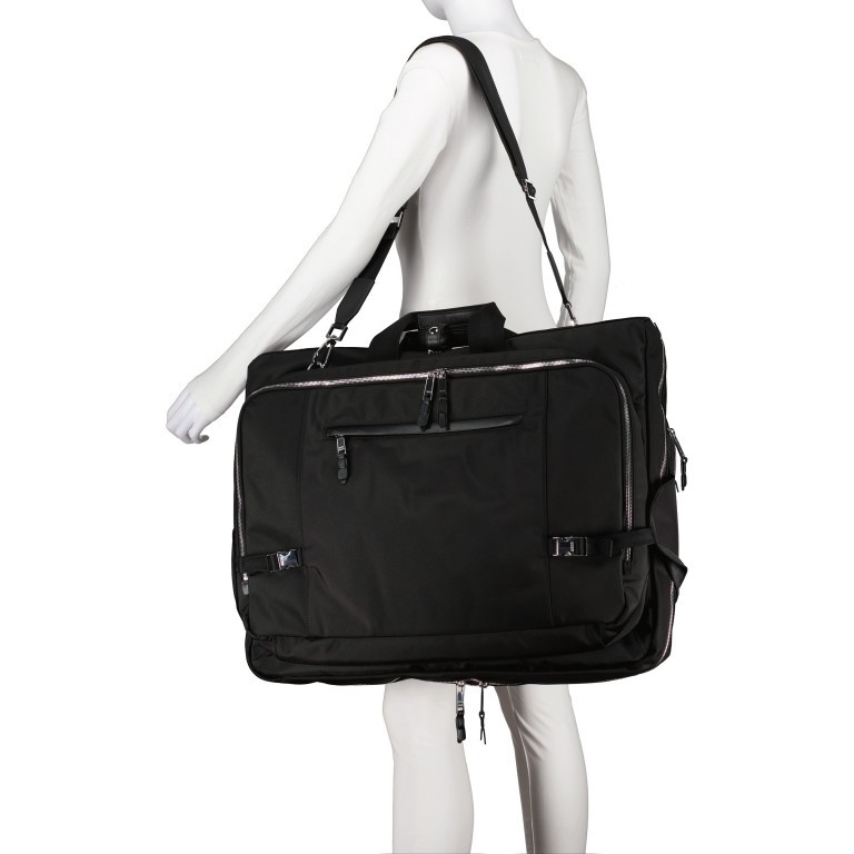 Kleidersack Highway Suit Bag Set 3-teilig Black, Farbe: schwarz, Marke: BOSS, EAN: 4063542969408, Abmessungen in cm: 58.5x44x17, Bild 4 von 7
