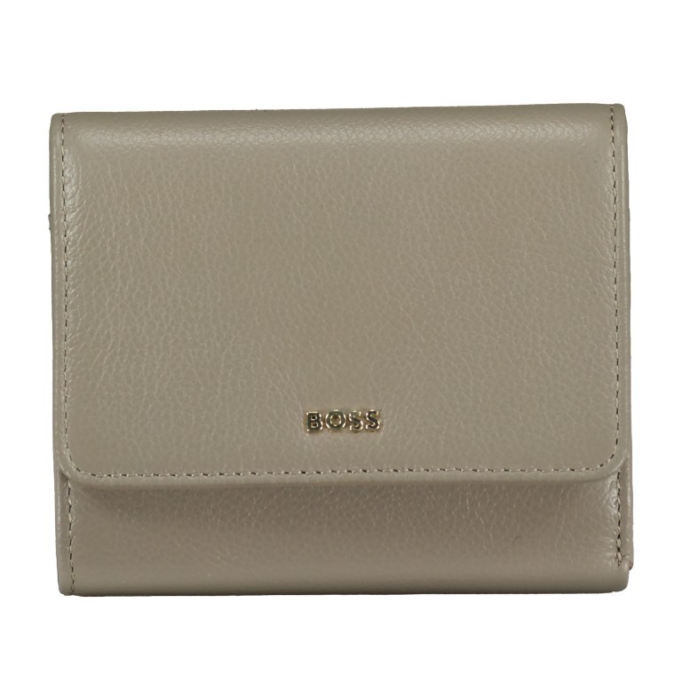 Geldbörse Alyce Trifold Medium Brown, Farbe: taupe/khaki, Marke: BOSS, EAN: 4063542979216, Abmessungen in cm: 12.5x10x3.5, Bild 1 von 4