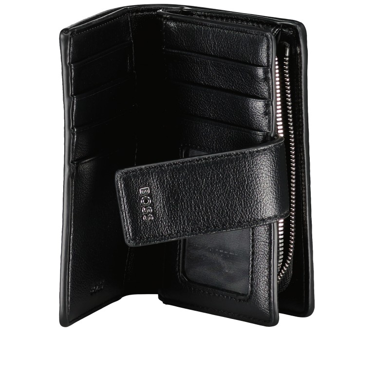 Geldbörse Liriel Small Wallet Black, Farbe: schwarz, Marke: BOSS, EAN: 4063542794192, Abmessungen in cm: 13.5x9x3, Bild 4 von 5