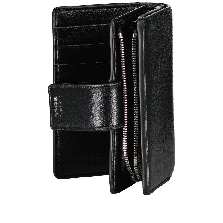 Geldbörse Liriel Small Wallet Black, Farbe: schwarz, Marke: BOSS, EAN: 4063542794192, Abmessungen in cm: 13.5x9x3, Bild 5 von 5