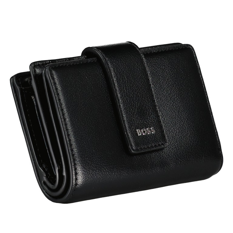 Geldbörse Liriel Small Wallet Black, Farbe: schwarz, Marke: BOSS, EAN: 4063542794192, Abmessungen in cm: 13.5x9x3, Bild 2 von 5