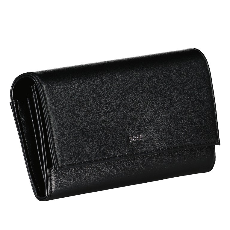 Geldbörse Liriel Continental Black, Farbe: schwarz, Marke: BOSS, EAN: 4063542979254, Abmessungen in cm: 19.2x10.7x4, Bild 2 von 5