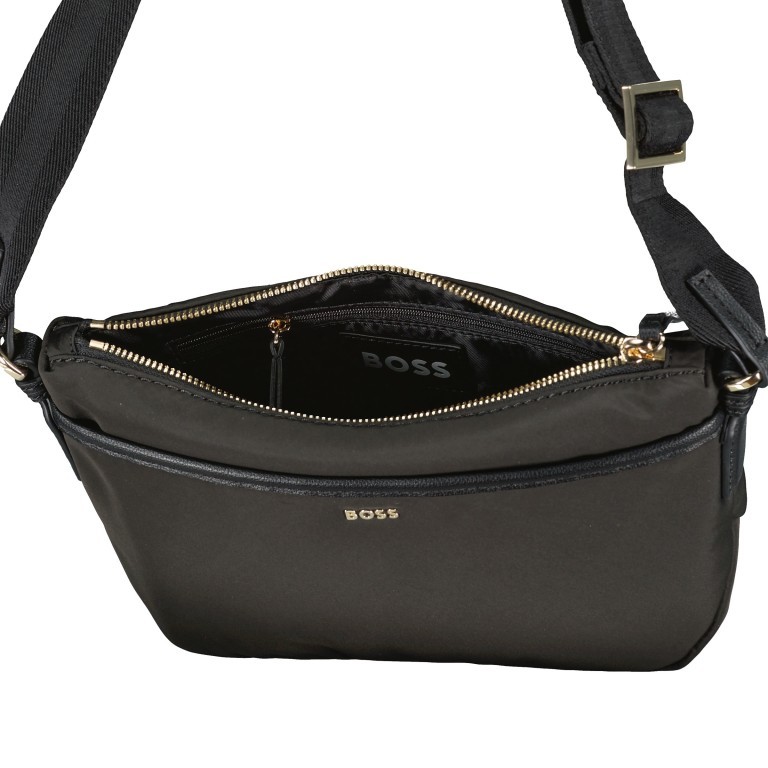 Umhängetasche Ophelia Black, Farbe: schwarz, Marke: BOSS, EAN: 4063542979759, Abmessungen in cm: 20x16.5x9.5, Bild 6 von 6