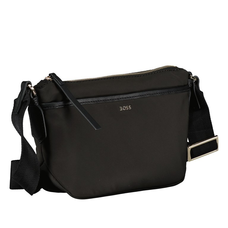 Umhängetasche Ophelia Black, Farbe: schwarz, Marke: BOSS, EAN: 4063542979759, Abmessungen in cm: 20x16.5x9.5, Bild 2 von 6