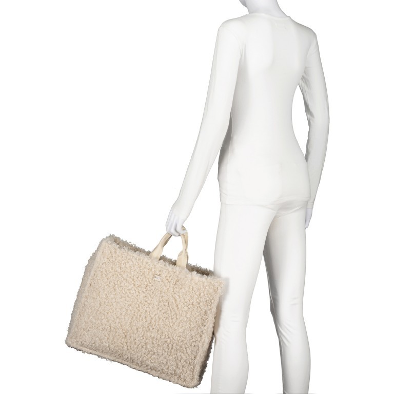 Shopper Deva Totebag Light Beige, Farbe: beige, Marke: BOSS, EAN: 4063542979643, Abmessungen in cm: 41x34x17.5, Bild 4 von 6