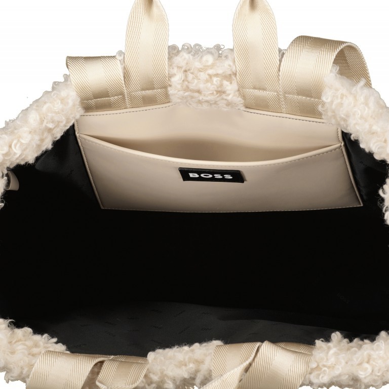Shopper Deva Totebag Light Beige, Farbe: beige, Marke: BOSS, EAN: 4063542979643, Abmessungen in cm: 41x34x17.5, Bild 6 von 6