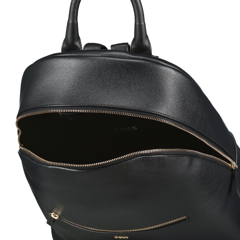 Rucksack Alyce Black, Farbe: schwarz, Marke: BOSS, EAN: 4063542979636, Abmessungen in cm: 29x38x15, Bild 6 von 6