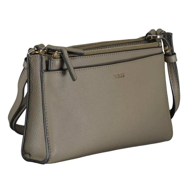 Umhängetasche Alyce Minibag Medium Brown, Farbe: taupe/khaki, Marke: Boss, EAN: 4063542979612, Abmessungen in cm: 23.5x15x5, Bild 2 von 6