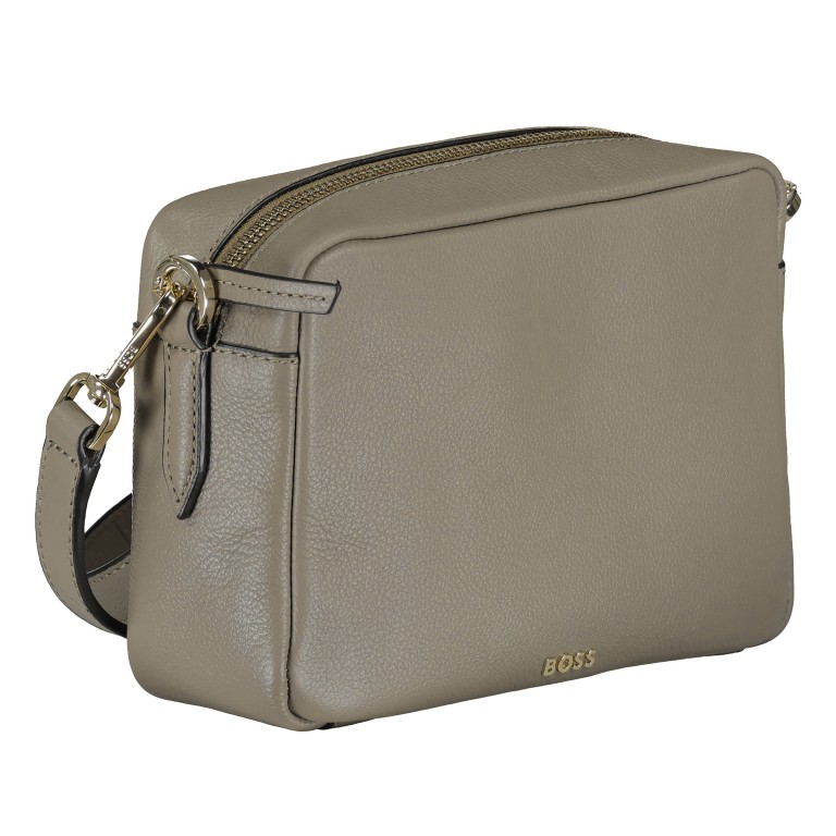Umhängetasche Alyce Crossbody N mit zwei Riemen Medium Brown, Farbe: taupe/khaki, Marke: Boss, EAN: 4063543700802, Abmessungen in cm: 20.5x14.5x8, Bild 2 von 6