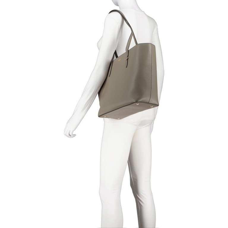 Shopper Alyce Medium Brown, Farbe: taupe/khaki, Marke: BOSS, EAN: 4063542979292, Abmessungen in cm: 31x28x14, Bild 4 von 5