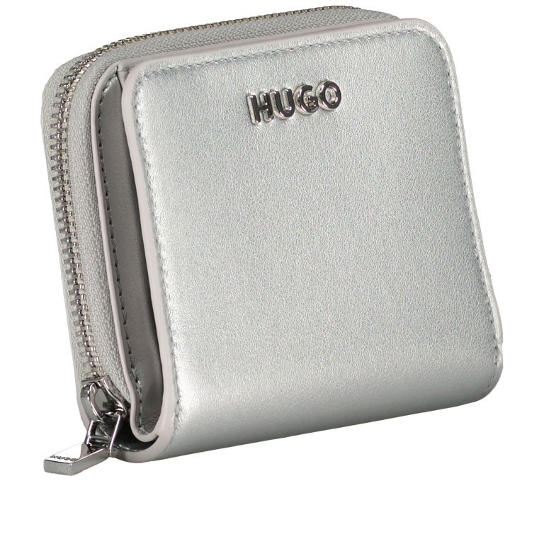 Geldbörse Chris SM Wallet Silver, Farbe: metallic, Marke: HUGO, EAN: 4063542960566, Bild 2 von 4
