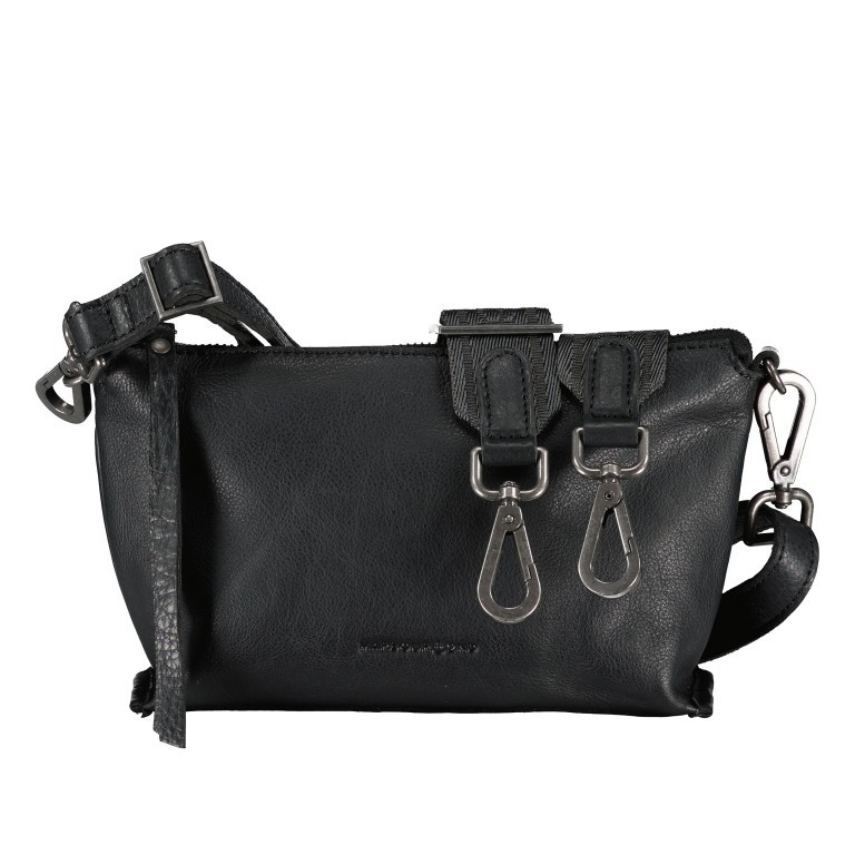 Umhängetasche Just-Pure Coco JP-12892 Dark Ash, Farbe: anthrazit, Marke: Harbour 2nd, EAN: 4046478078741, Abmessungen in cm: 20.5x14x6, Bild 1 von 6