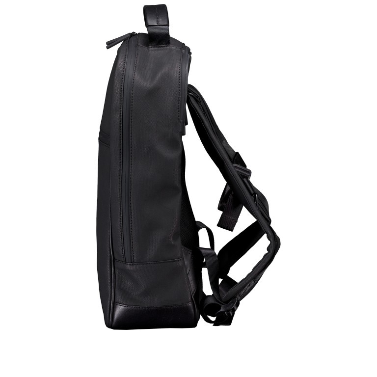 Freizeitrucksack City-Lights Miami CL-13025 Dark Ash, Farbe: anthrazit, Marke: Harbour 2nd, EAN: 4046478079656, Abmessungen in cm: 27x40x11, Bild 3 von 7