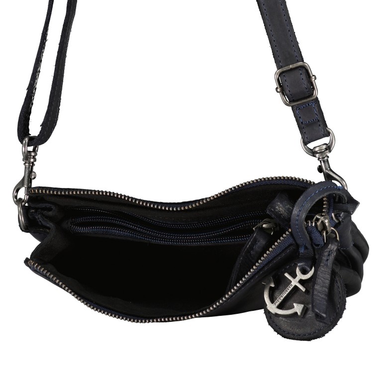 Umhängetasche Anchor-Love Tiani AL-12477 Midnight Navy, Farbe: blau/petrol, Marke: Harbour 2nd, EAN: 4046478076327, Abmessungen in cm: 19.5x15x8.5, Bild 6 von 6
