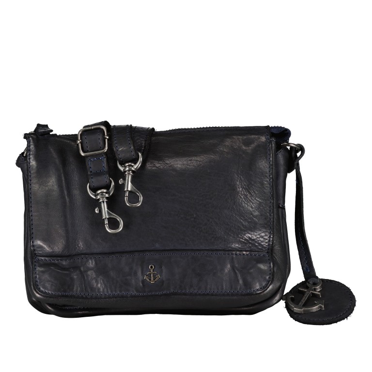 Umhängetasche Anchor-Love Tiani AL-12477 Midnight Navy, Farbe: blau/petrol, Marke: Harbour 2nd, EAN: 4046478076327, Abmessungen in cm: 19.5x15x8.5, Bild 1 von 6