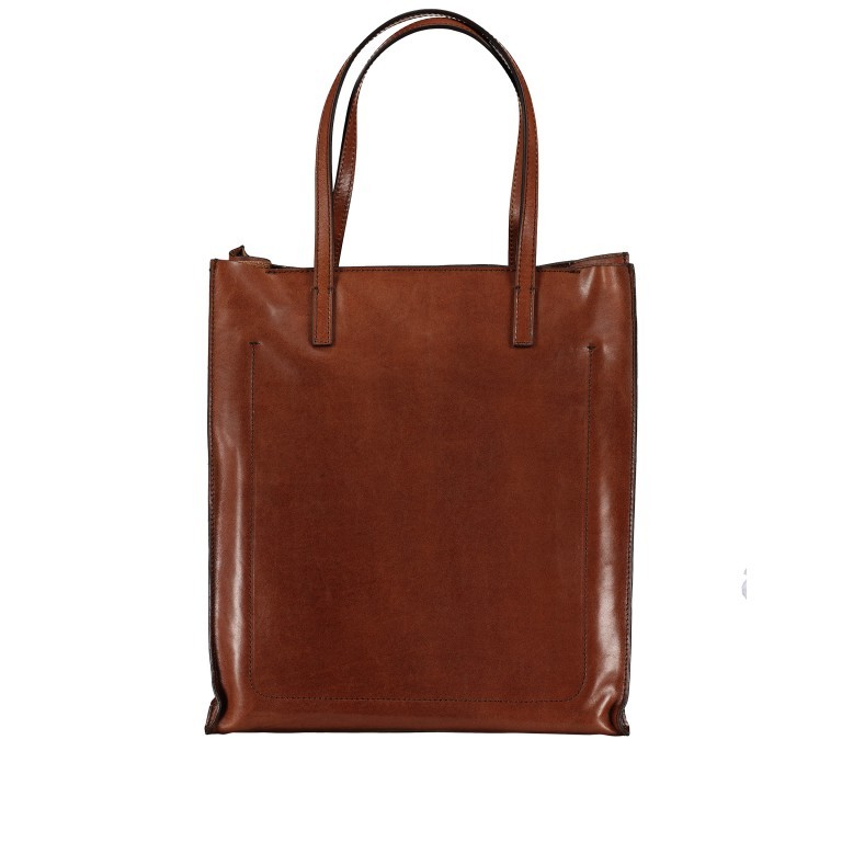 Tasche Mirra Marrone, Farbe: cognac, Marke: The Bridge, EAN: 8033748549175, Abmessungen in cm: 32x37x12.5, Bild 3 von 5