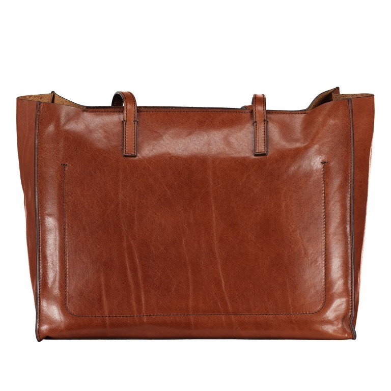 Shopper Mirra Marrone, Farbe: cognac, Marke: The Bridge, EAN: 8033748549243, Abmessungen in cm: 36x28x15, Bild 3 von 5