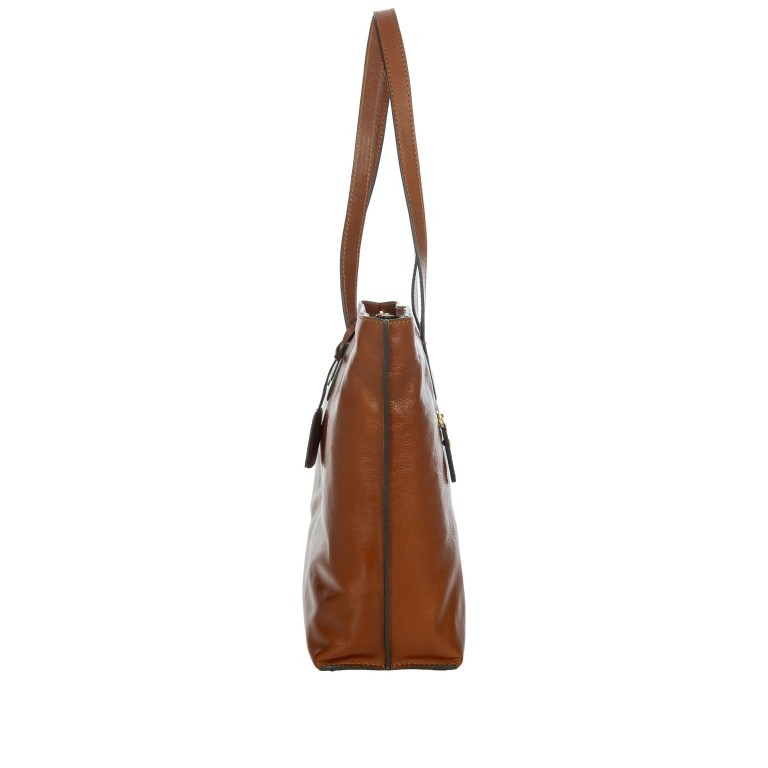 Shopper Volterra Tobacco, Farbe: cognac, Marke: Brics, EAN: 8016623921464, Abmessungen in cm: 35x29x12, Bild 3 von 7