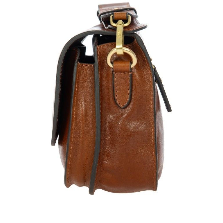 Kuriertasche Volterra Tobacco, Farbe: cognac, Marke: Brics, EAN: 8016623921525, Abmessungen in cm: 25.5x19x5.5, Bild 3 von 7