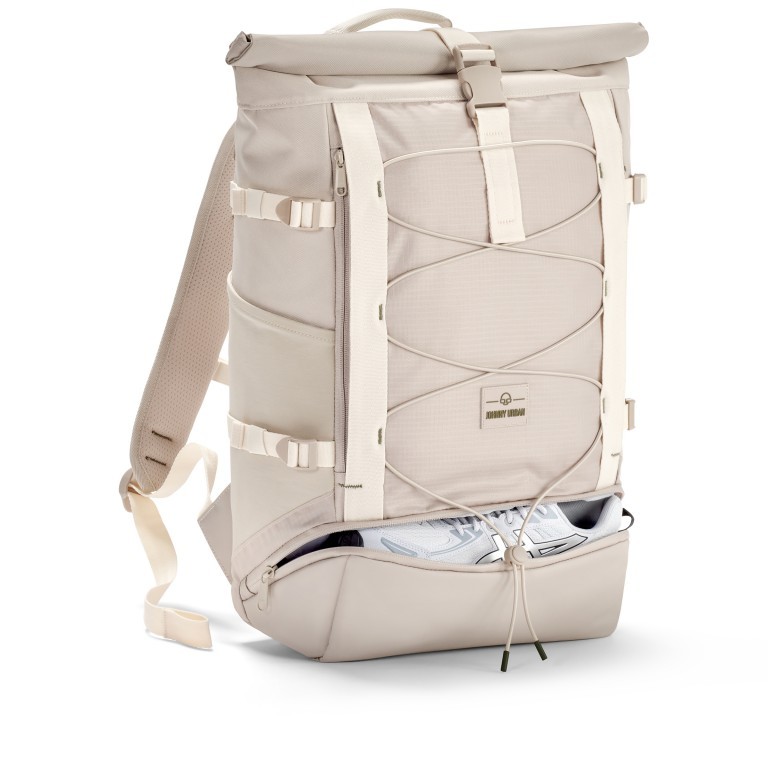 Rucksack Move Series Allen Large erweiterbar Sand, Farbe: beige, Marke: Johnny Urban, EAN: 4260759422911, Abmessungen in cm: 31x45x15, Bild 4 von 13