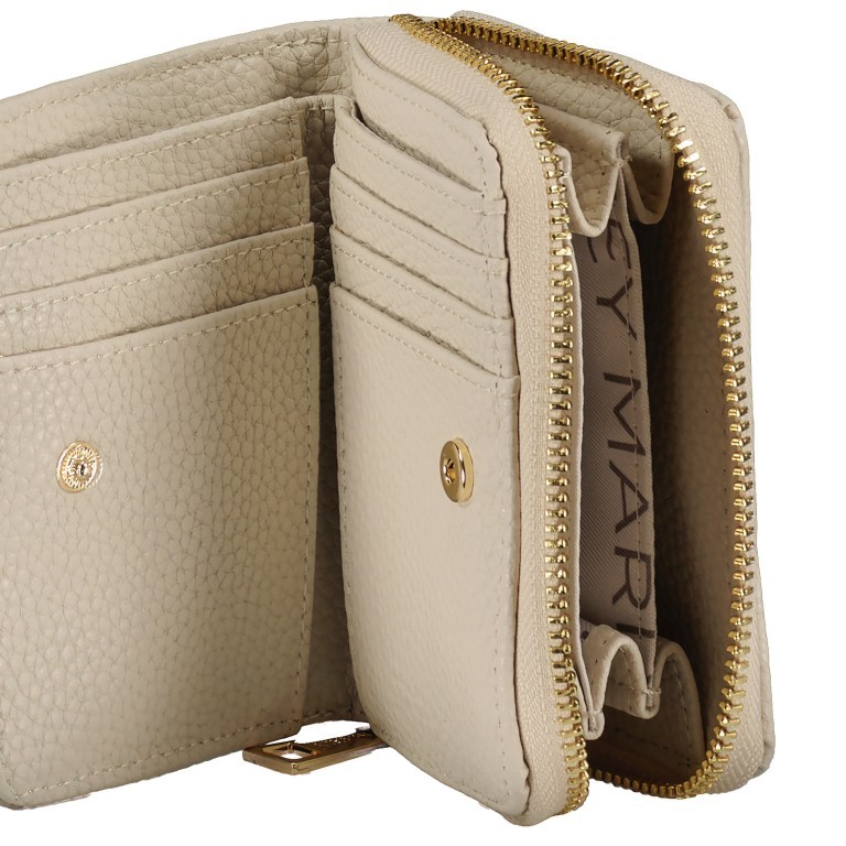 Geldbörse Sleek Petite Crema, Farbe: beige, Marke: Hey Marly, EAN: 4260597617593, Abmessungen in cm: 11.5x8.5x3.5, Bild 4 von 4