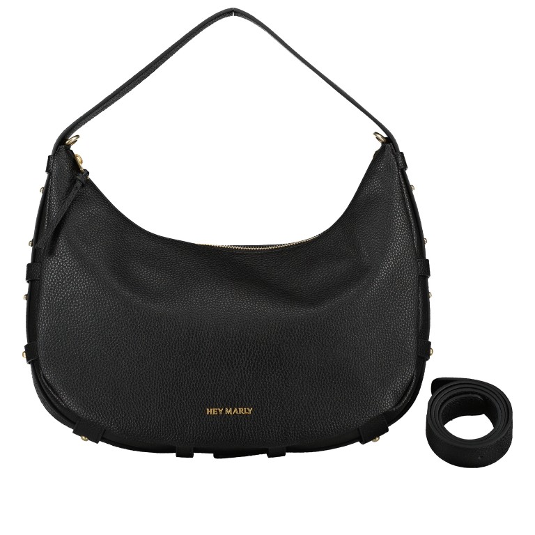 Beuteltasche Lifetime Sister M Black, Farbe: schwarz, Marke: Hey Marly, EAN: 4262391068465, Abmessungen in cm: 35.5x27x11.2, Bild 1 von 6