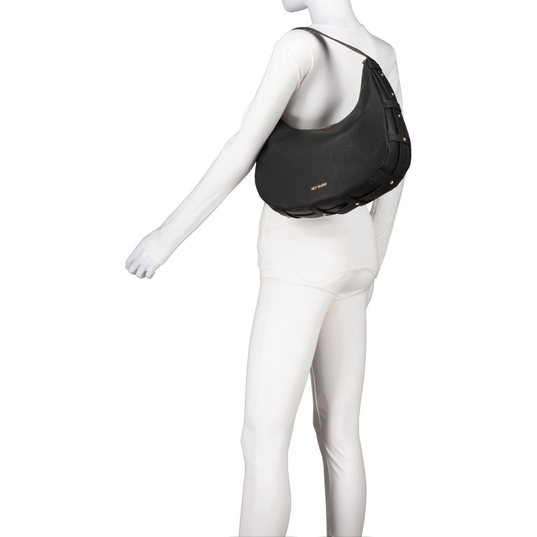 Beuteltasche Lifetime Sister M Black, Farbe: schwarz, Marke: Hey Marly, EAN: 4262391068465, Abmessungen in cm: 35.5x27x11.2, Bild 5 von 6