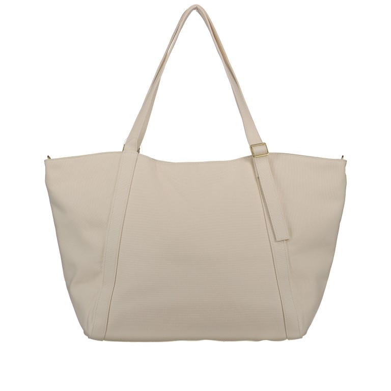 Shopper Pretty Wonder Canvas L Crema, Farbe: beige, Marke: Hey Marly, EAN: 4262391068588, Abmessungen in cm: 59x41x19, Bild 3 von 5