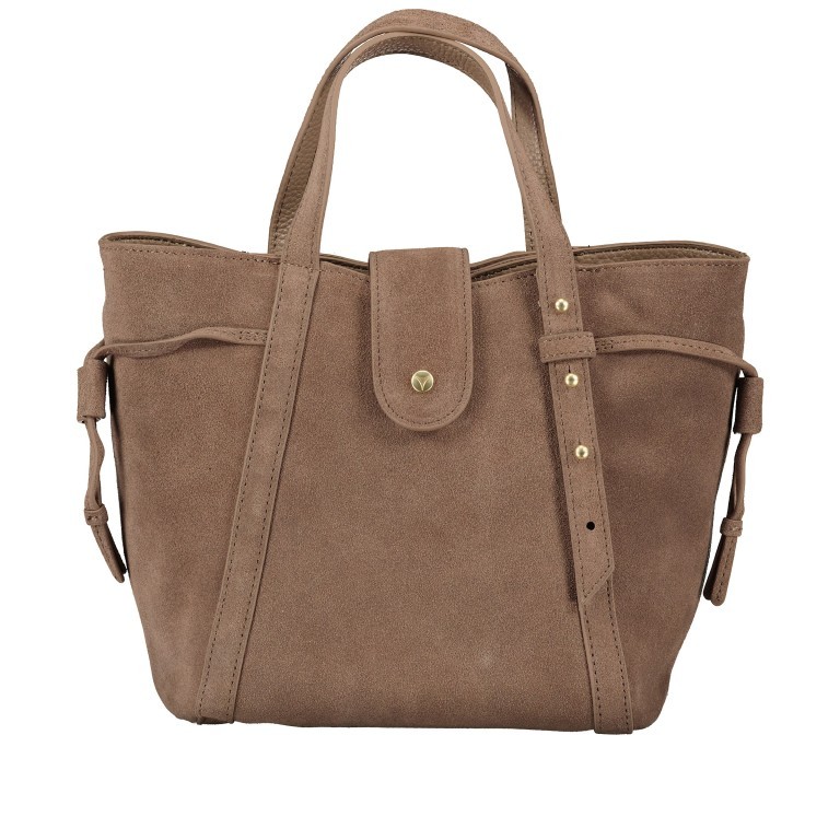 Handtasche Pretty Wonder Suede S variabel in der Form Mocha, Farbe: taupe/khaki, Marke: Hey Marly, EAN: 4262391068557, Abmessungen in cm: 29x20x10, Bild 4 von 8